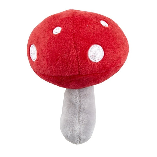 Mushroom Vegetable Rattle | Baby Toddlers Infants Plush Toy | 5.25" x