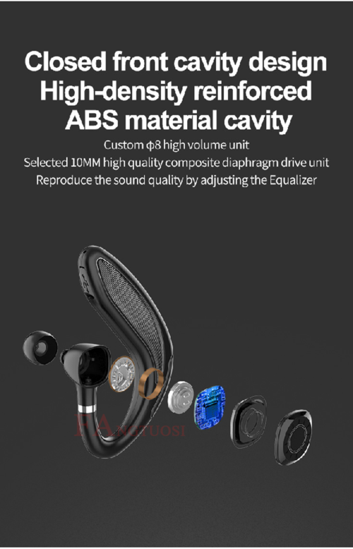 Long Standby Handsfree Wireless Bluetooth 5.0 Headset BARGAIN
