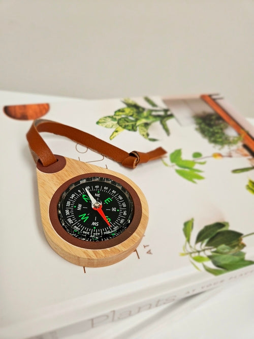 (NAVIGATION) Wooden compass