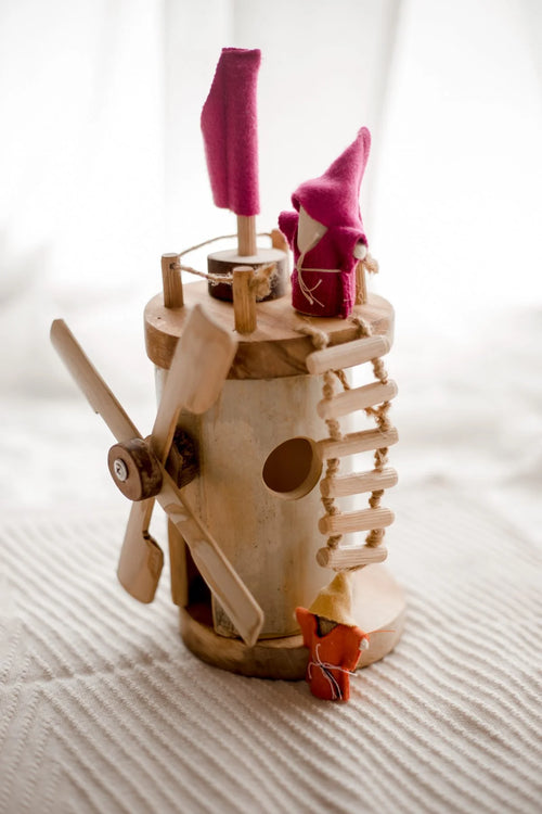 (PLAY) Wooden Windmill