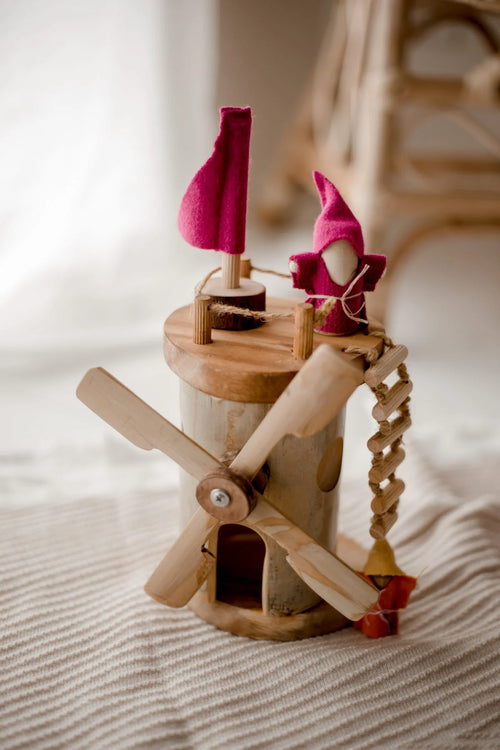 (PLAY) Wooden Windmill